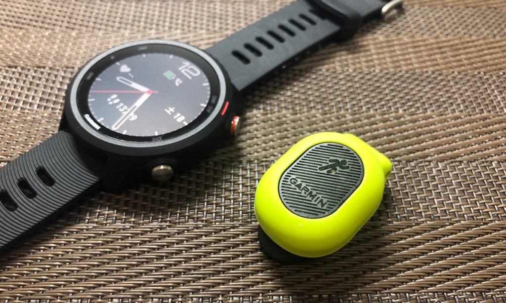 Garmin ForeAthlete 245 musicとランニングダイナミクスポッド