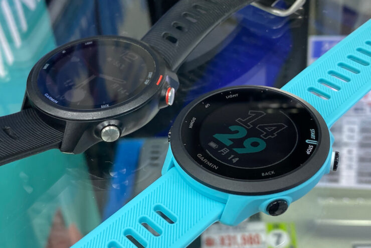 GARMIN FOREATHLETE 55 AQUA BLUE 驚きの安さ, 43% OFF